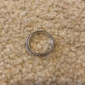 David Yurman single cable ring